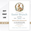 cute easter invitaitons for any easter party or brunch event